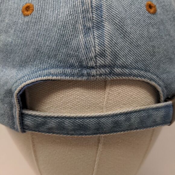 Unbranded Men's South of the Border Slideback Hat Blue Denim OSFA Embroidered - Picture 8 of 11